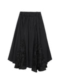 Ruffle trim skirt