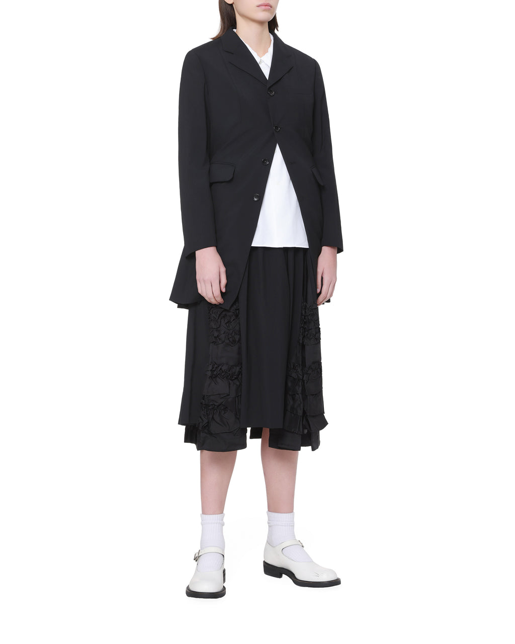 Ruffle trim skirt