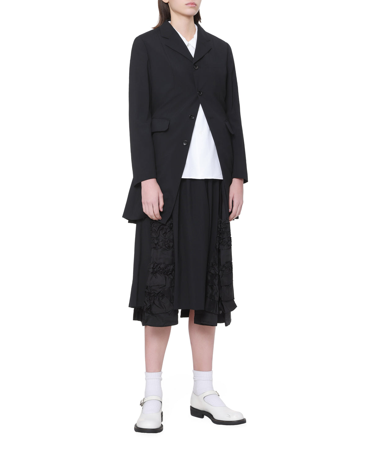 Ruffle trim skirt