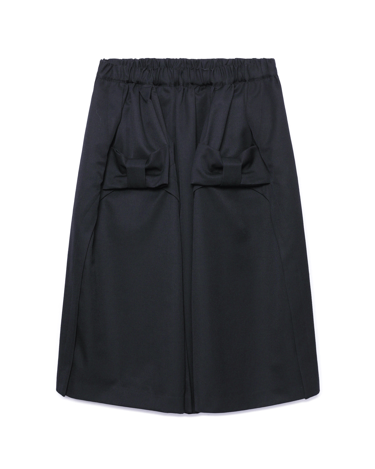 Tonal bow skirt