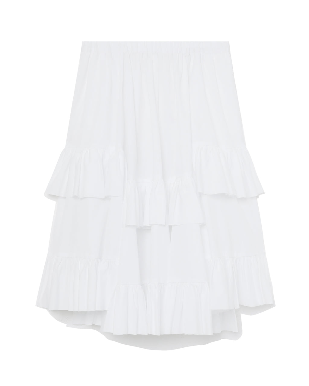 Ruffle trimmed skirt