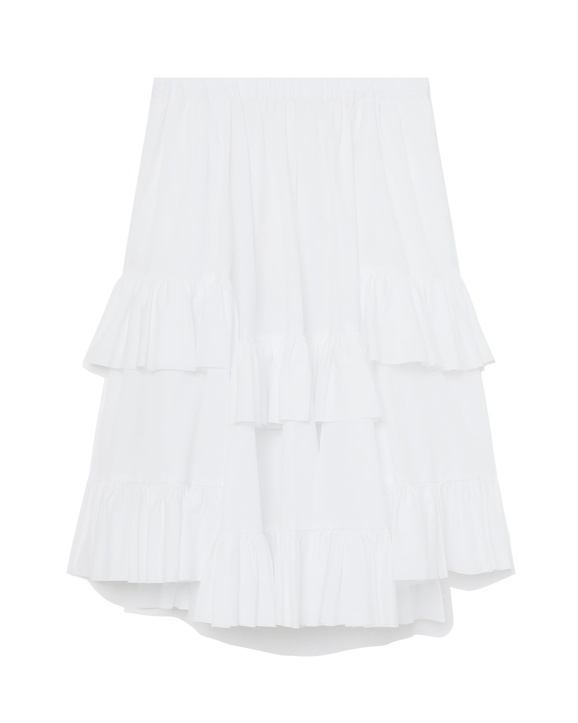 Ruffle trimmed skirt