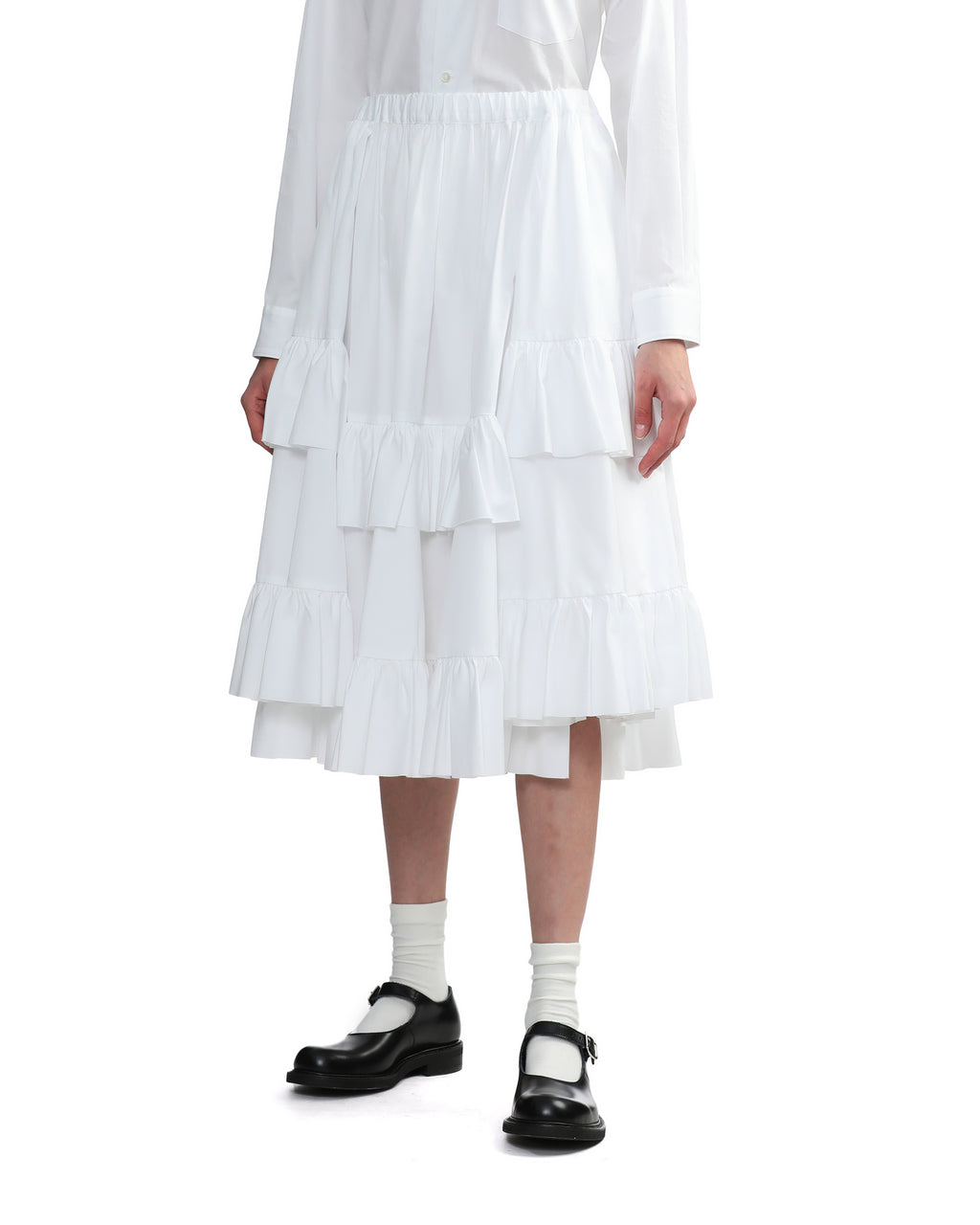 Ruffle trimmed skirt