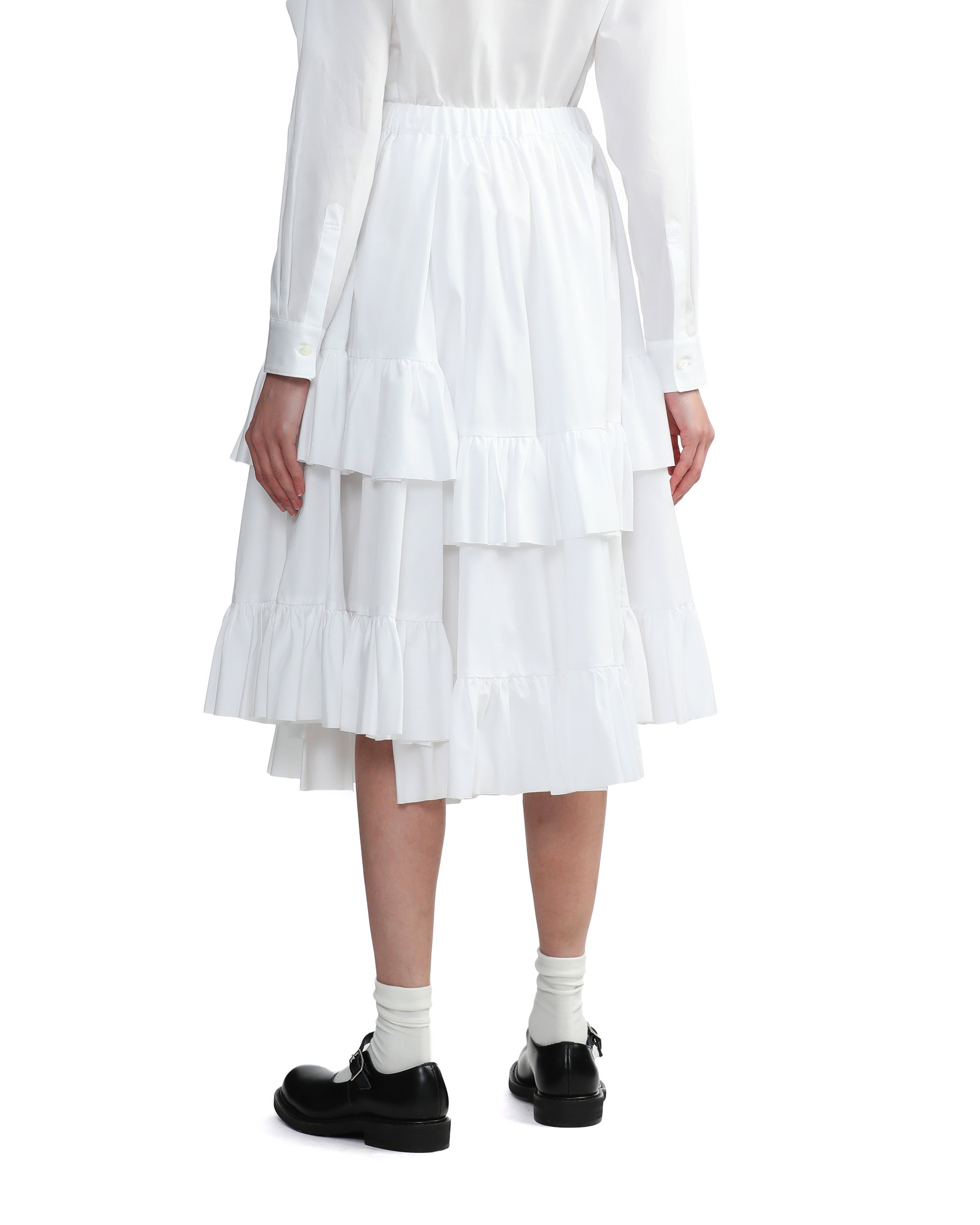 Ruffle trimmed skirt