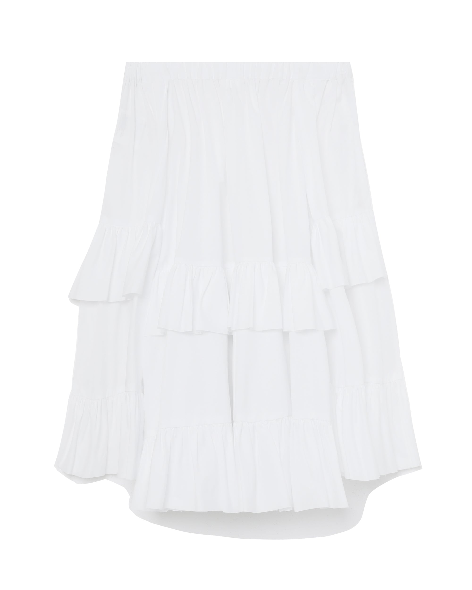 Ruffle trimmed skirt