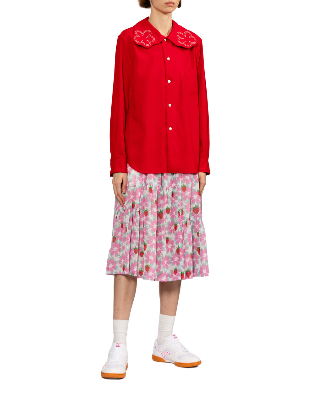 X Mizuno polka dot sneakers