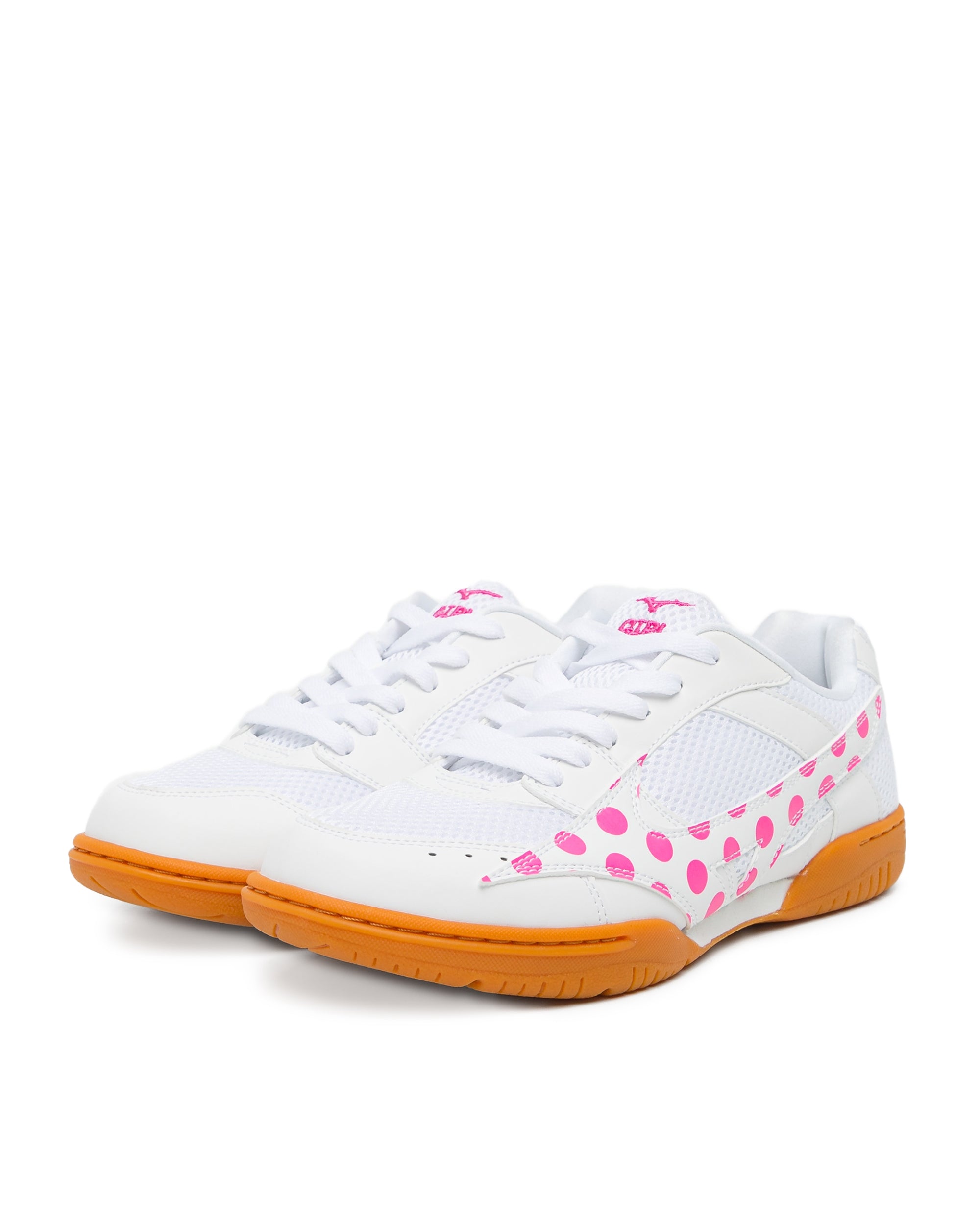 X Mizuno polka dot sneakers