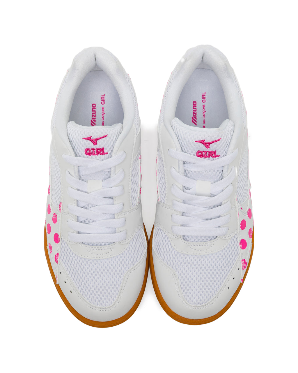 X Mizuno polka dot sneakers