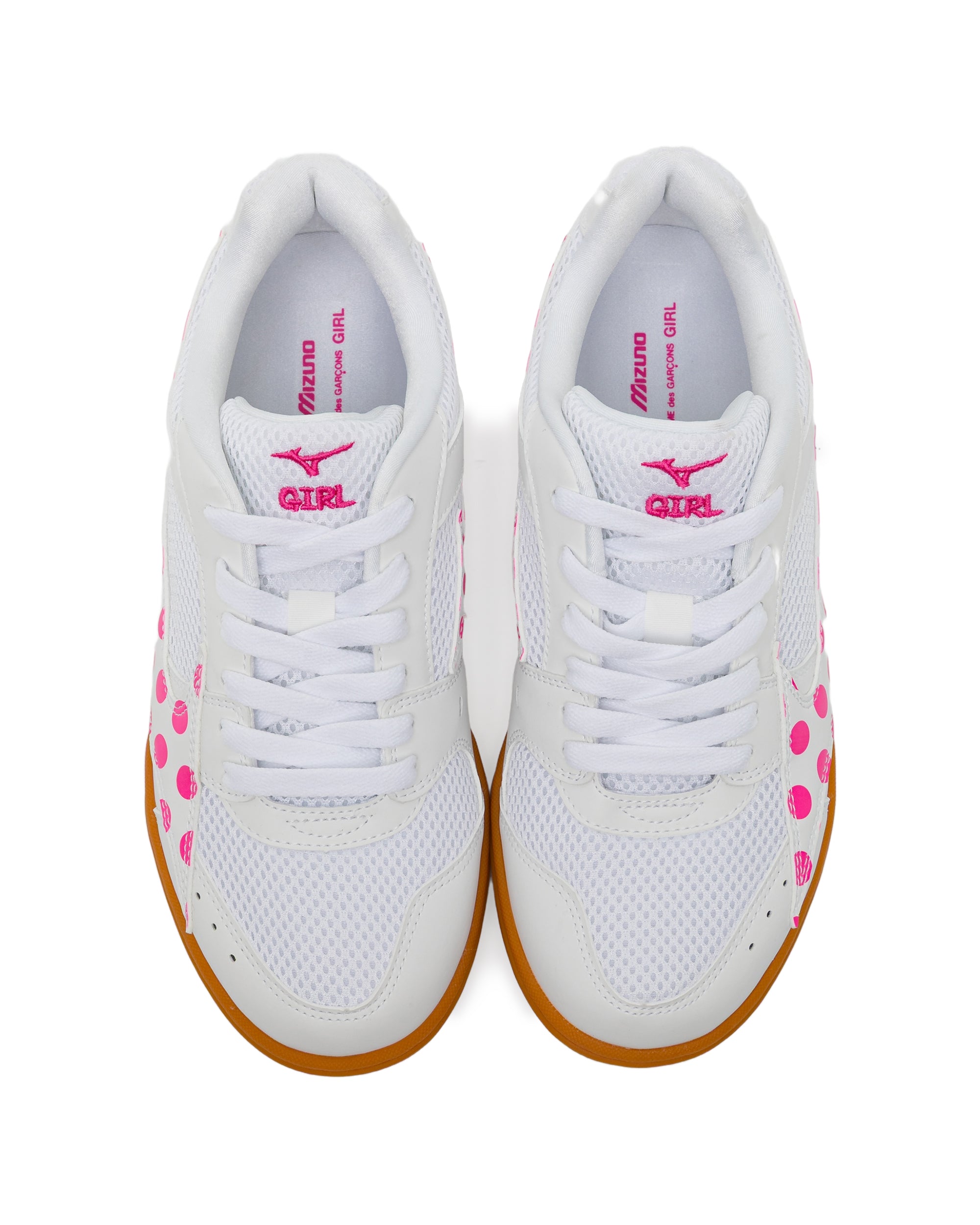 X Mizuno polka dot sneakers