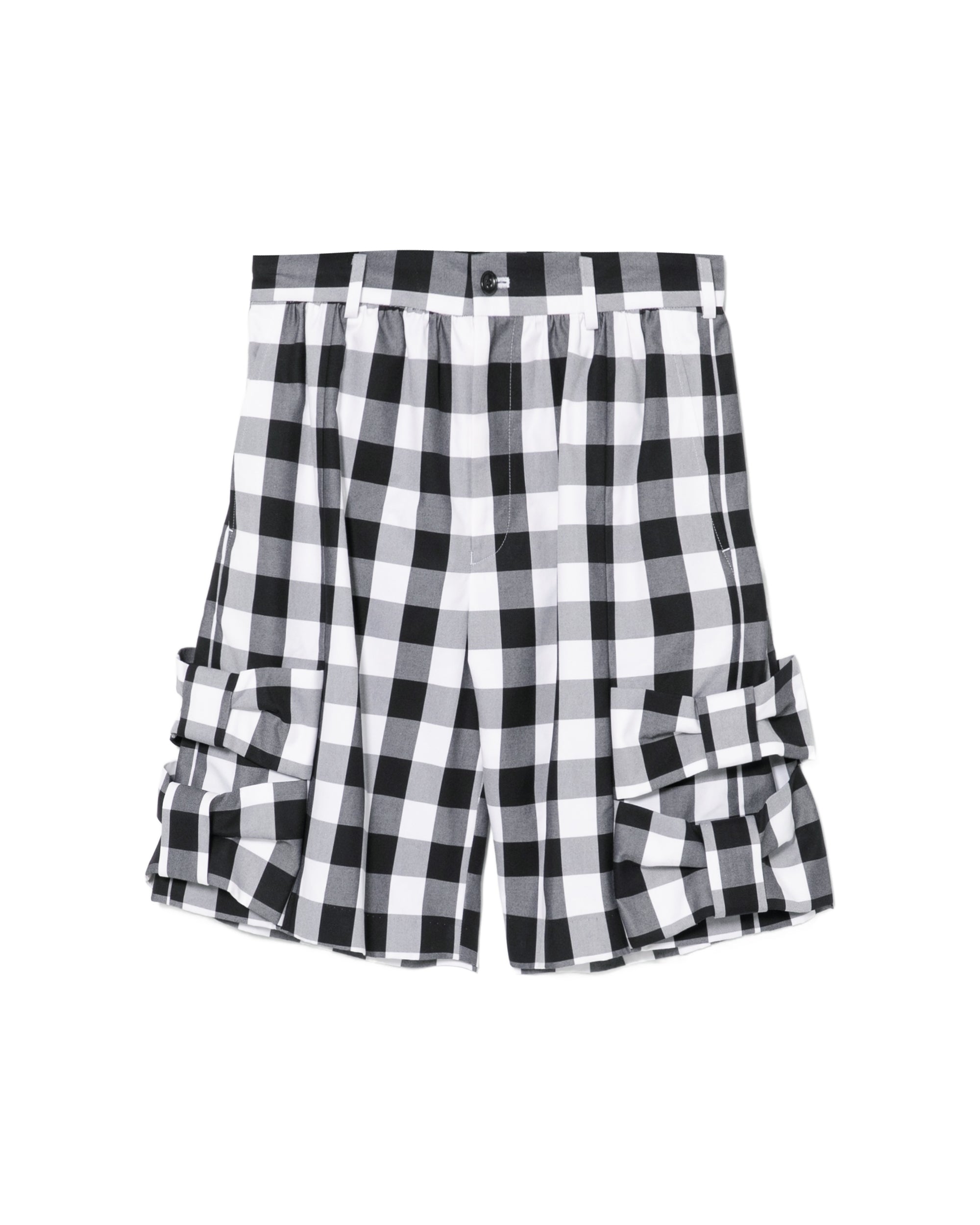 Chequered shorts