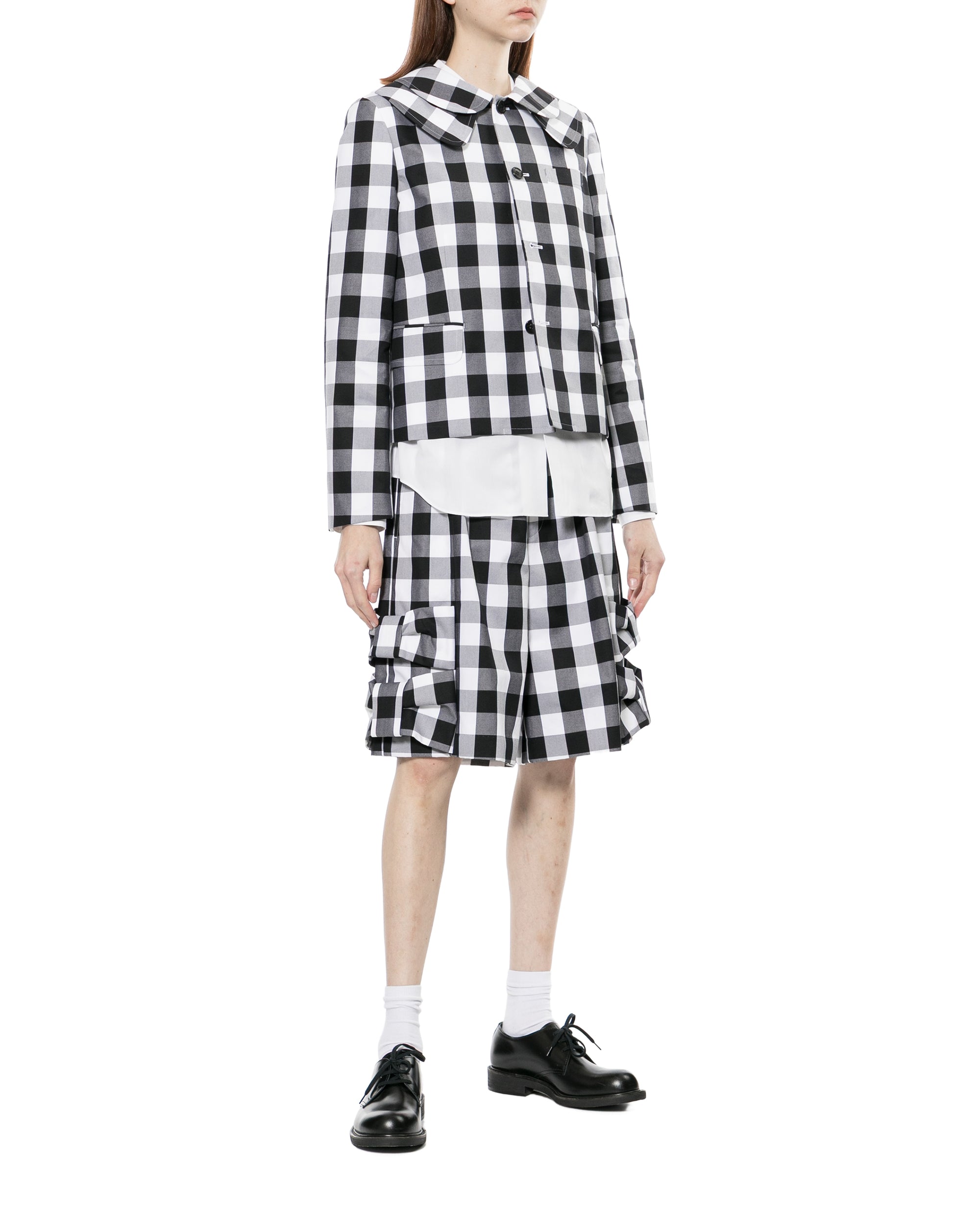 Chequered shorts