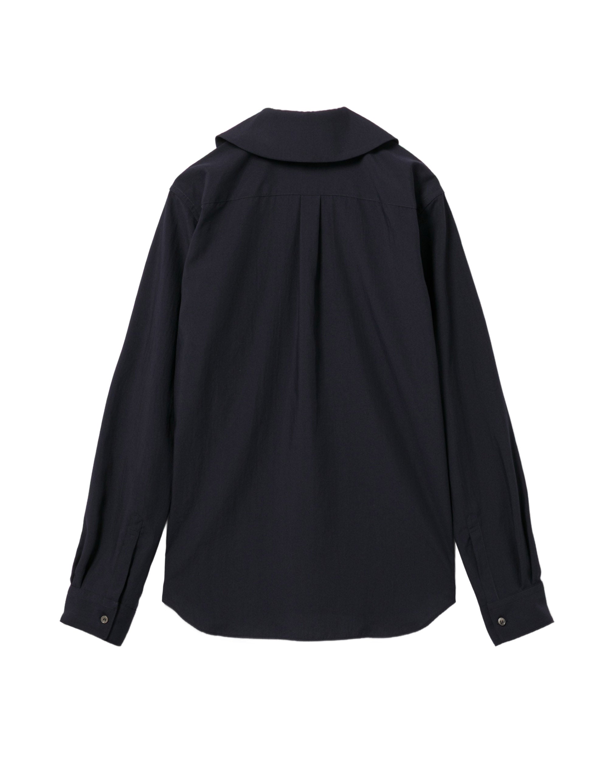 Bow-trim long sleeve shirt
