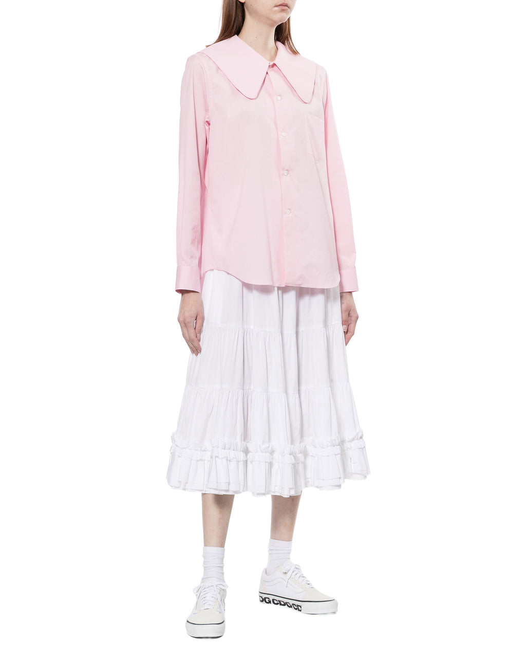 Peter Pan collar shirt