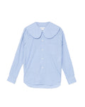Gingham button-down shirt