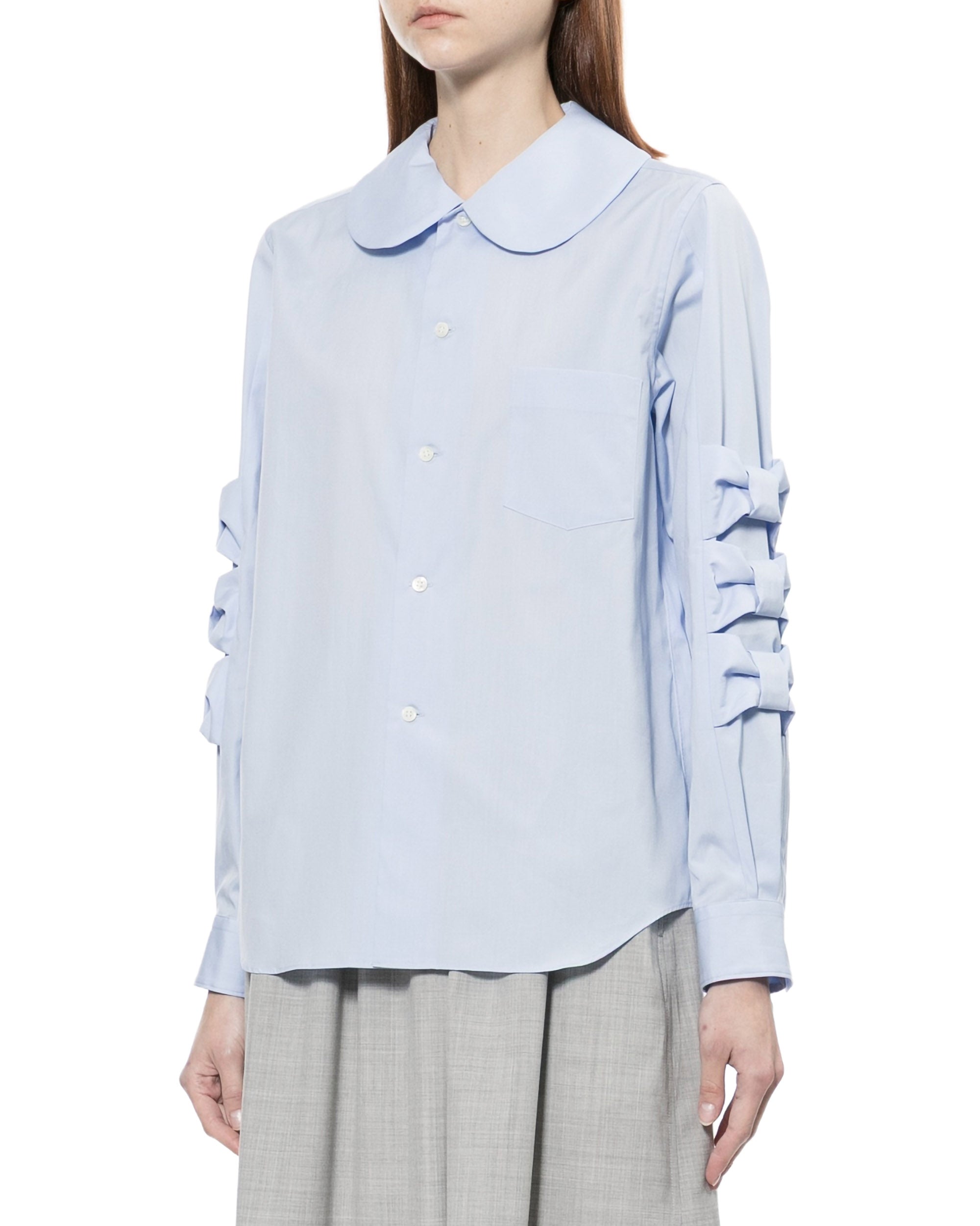 Bow-embellished shirt