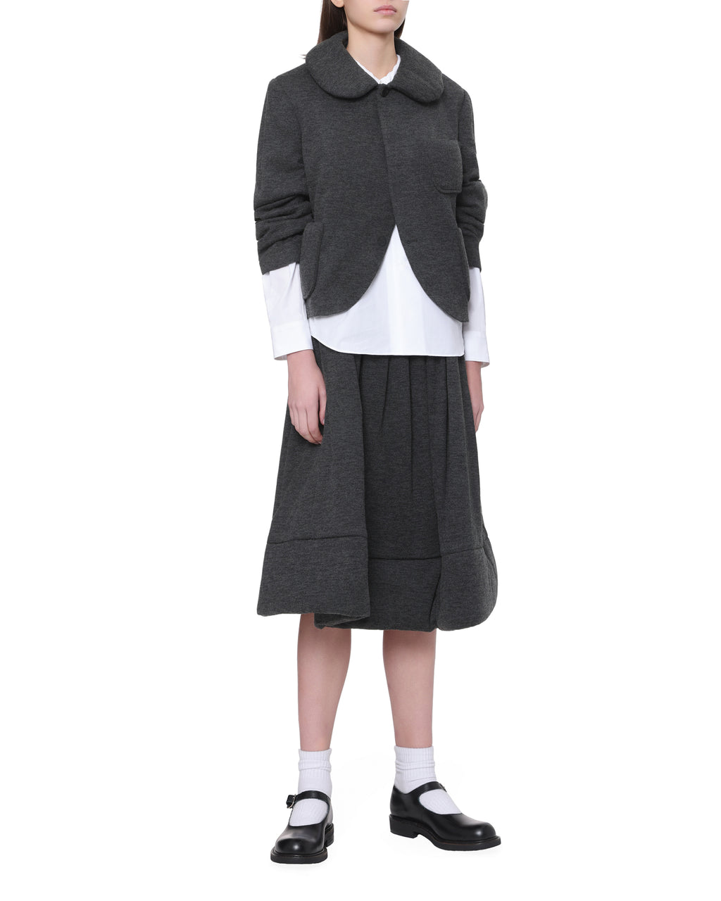 Peter pan collar shirt