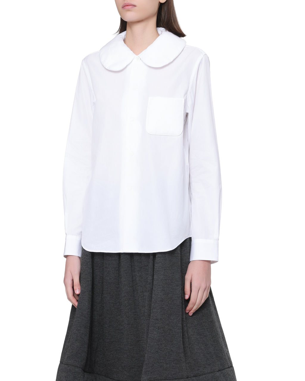 Peter pan collar shirt