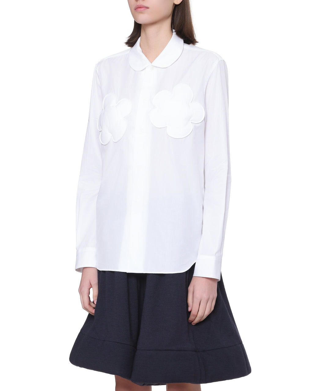Flower patch shirt
