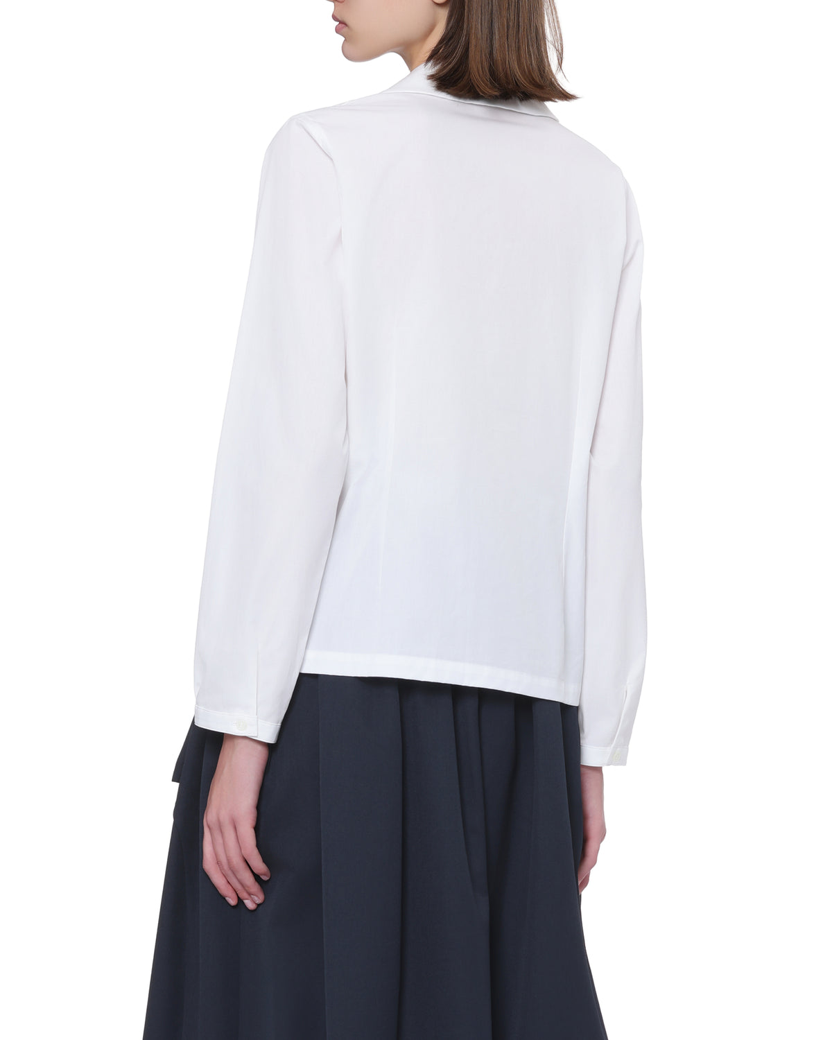 Bow-front shirt