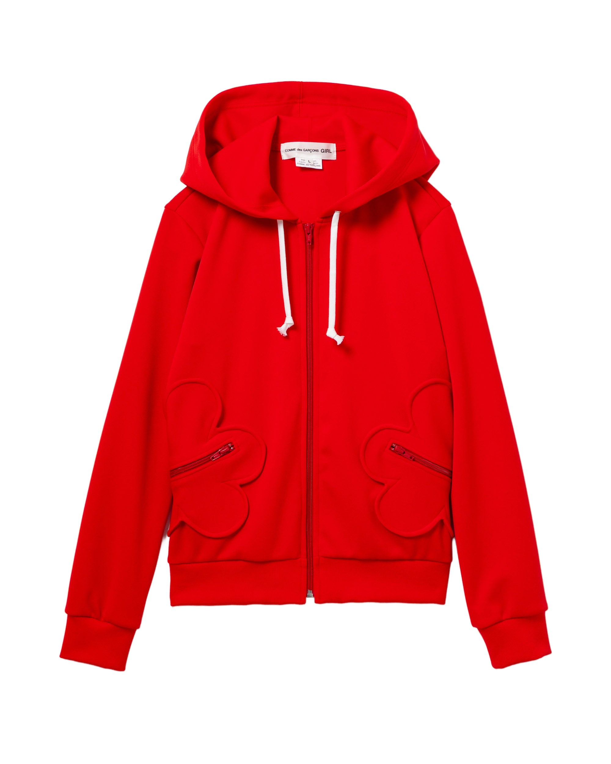 Hooded zip-up jacket