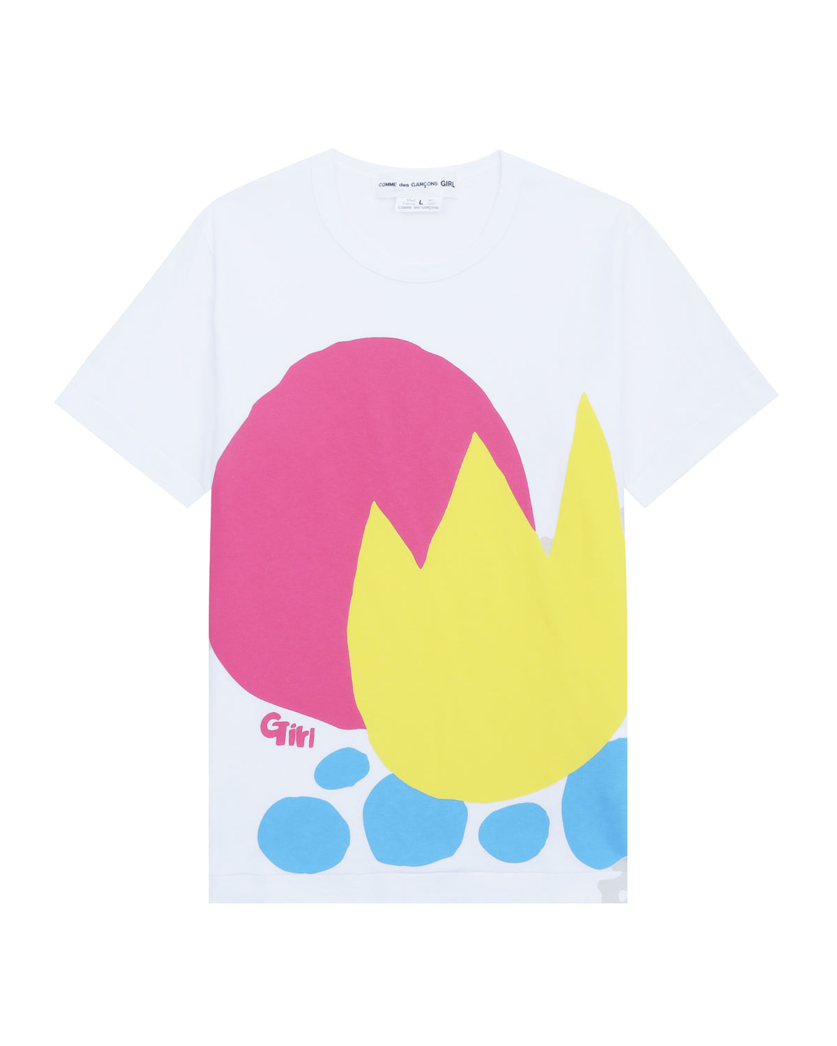 Graphic abstract tee