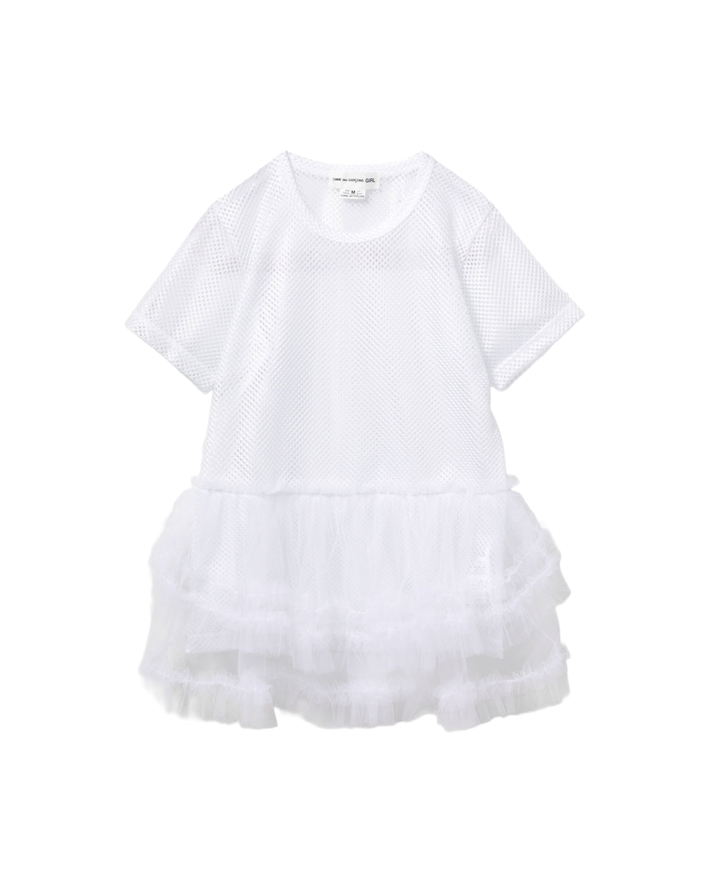 Tulle-hem tee