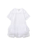 Tulle-hem tee