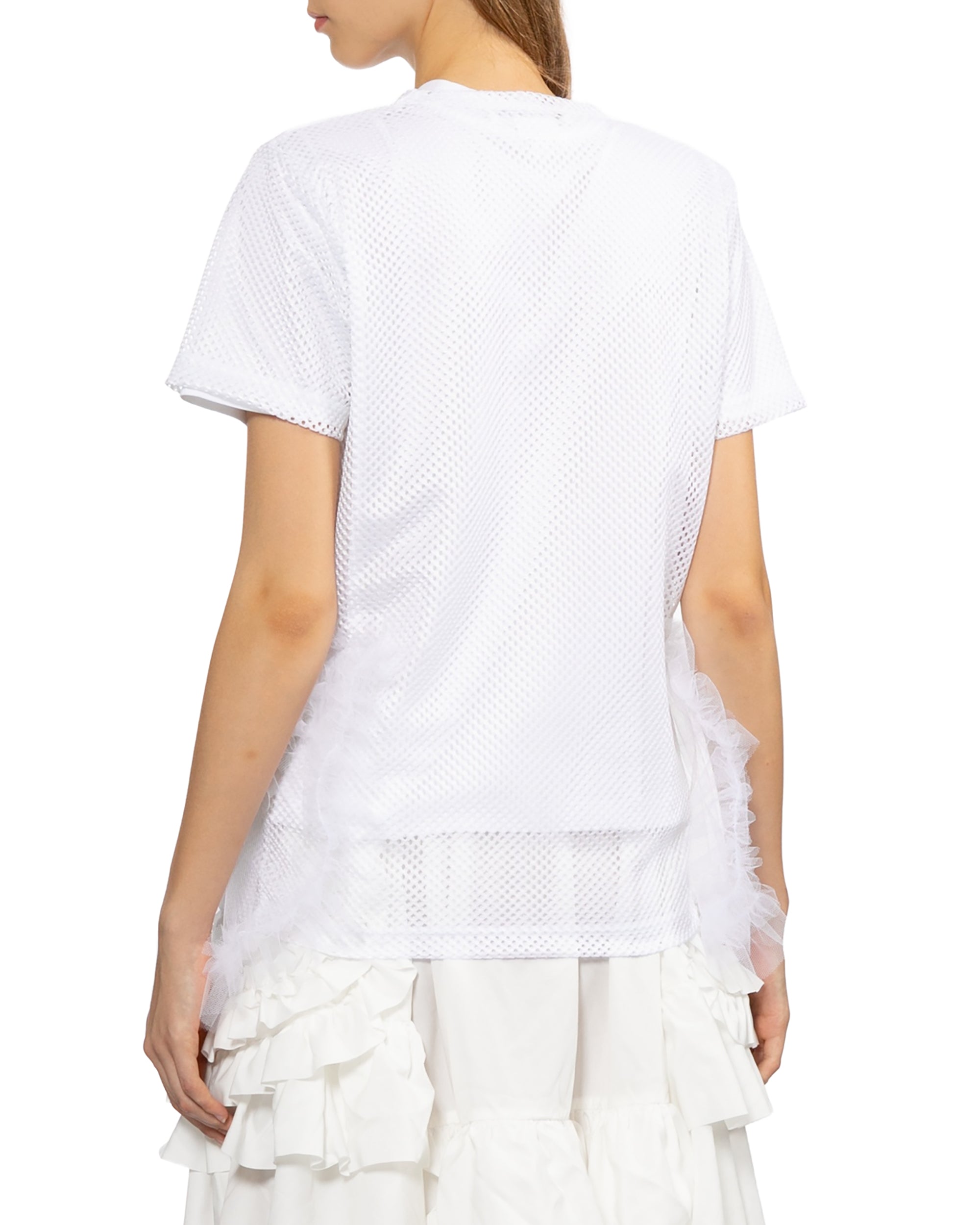 Tulle-hem tee