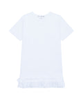 Ruffled hem top