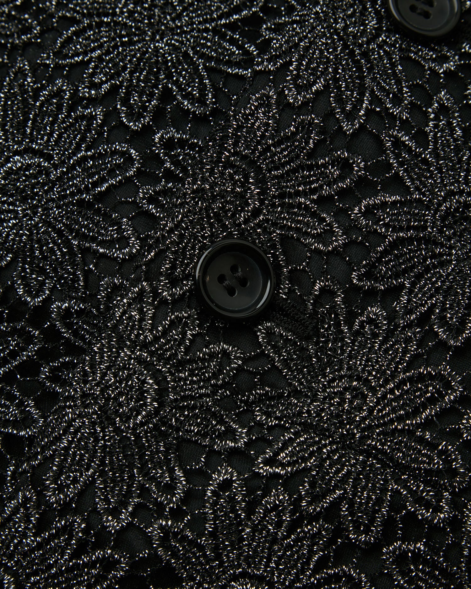 Metallic lace jacket