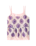 Embroidered tank top