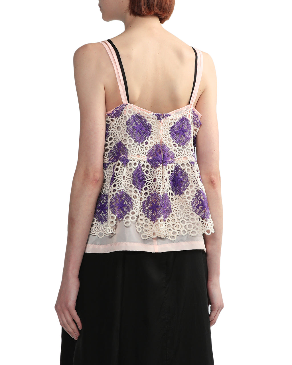 Embroidered tank top