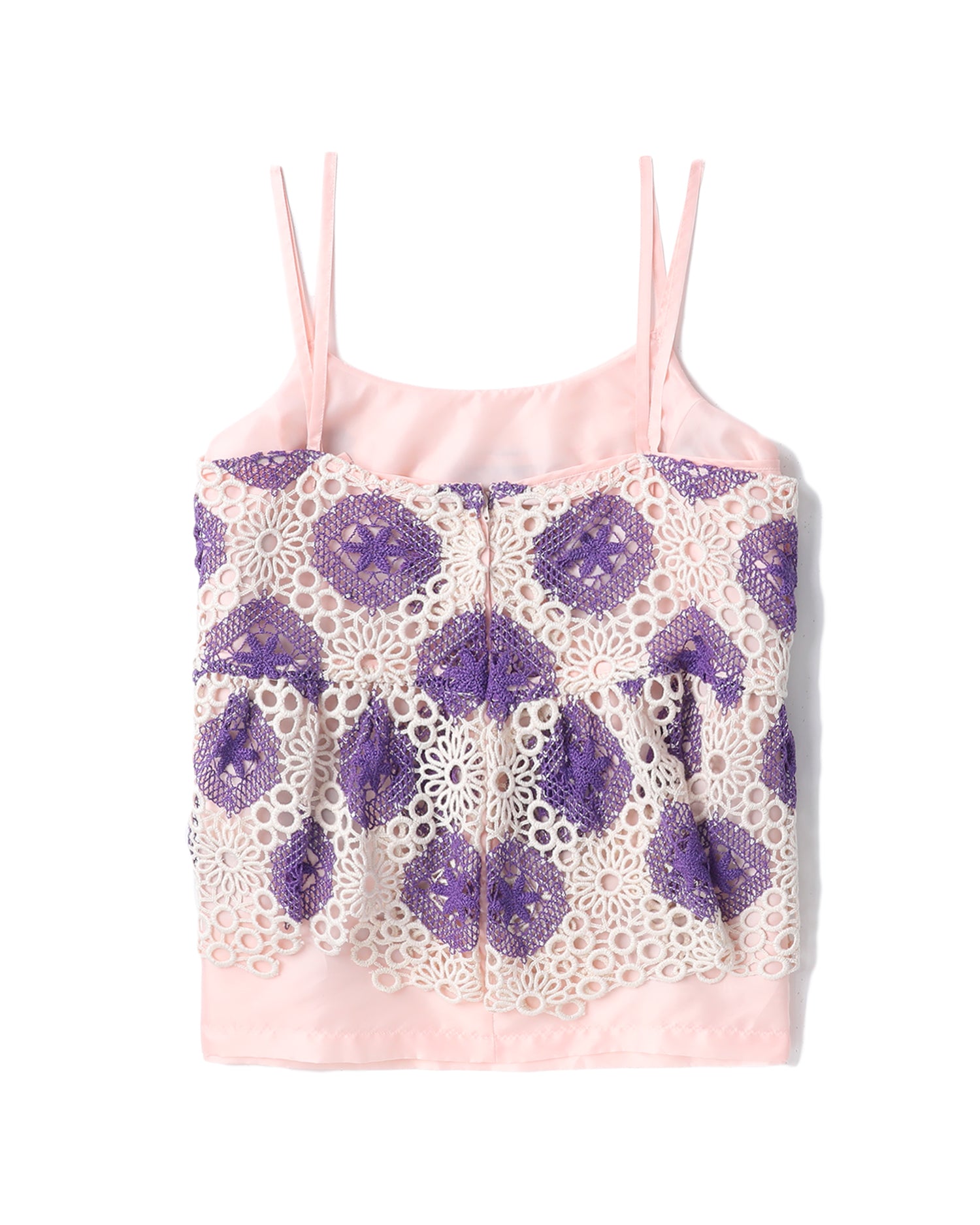 Embroidered tank top