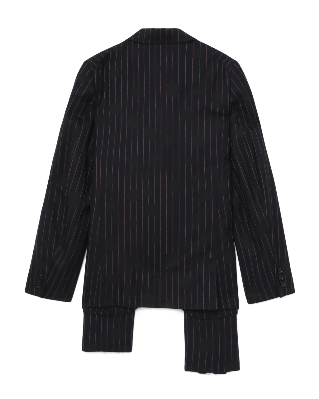 Zipper accent blazer