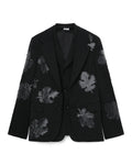 Leaf double stripe blazer