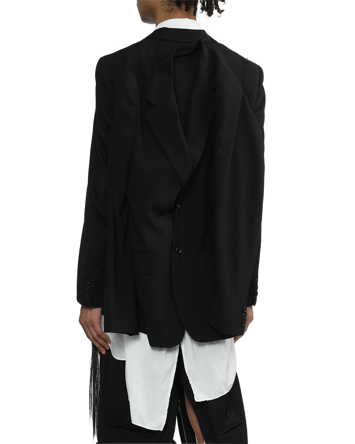 Back attach double blazer