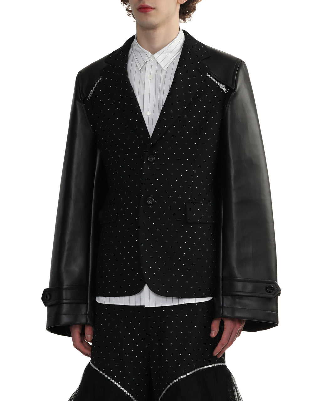 Dotted blazer