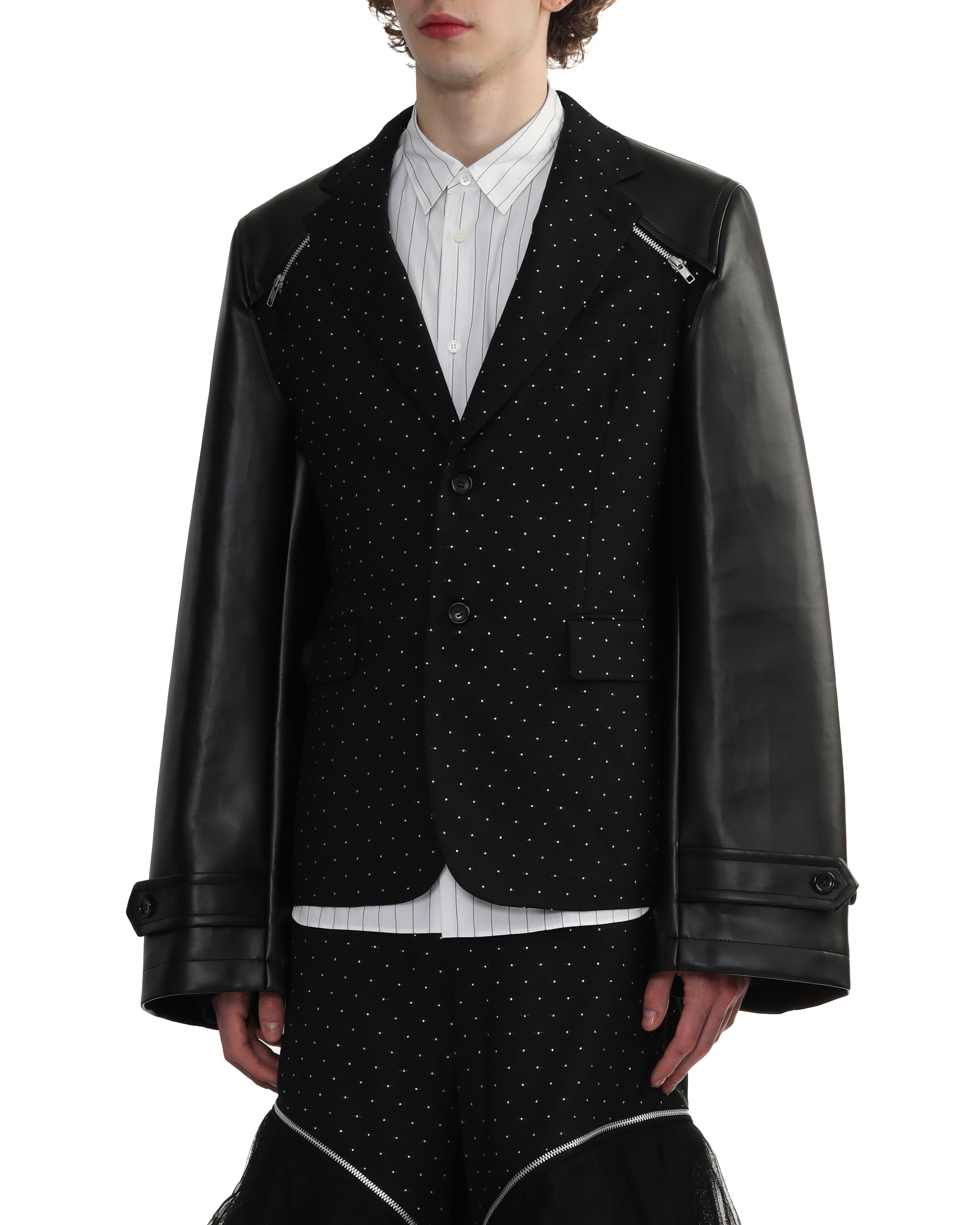 Dotted blazer