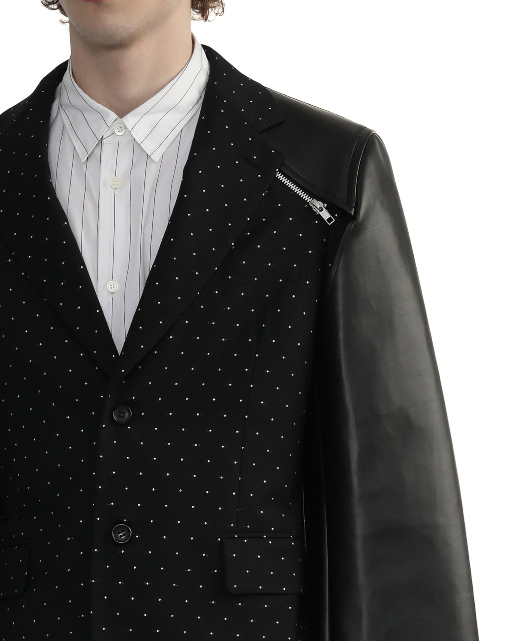 Dotted blazer