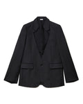 Single-button blazer
