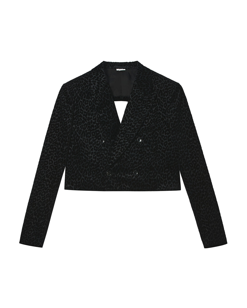 Leopard blazer