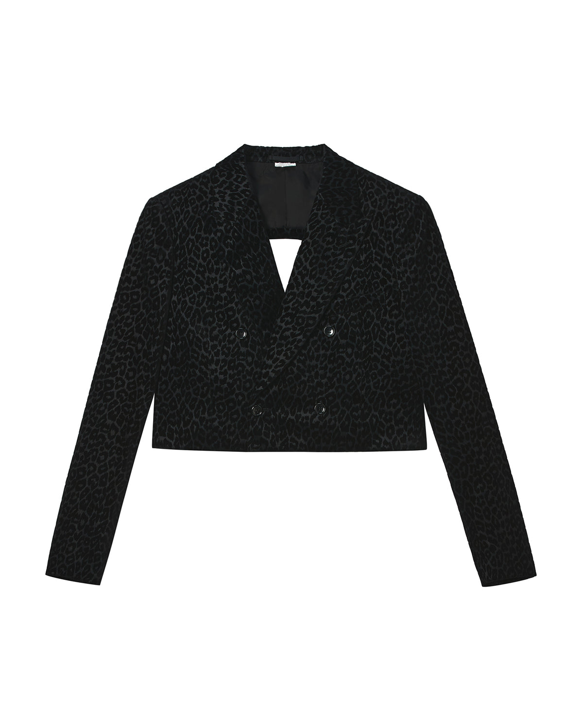 Leopard blazer