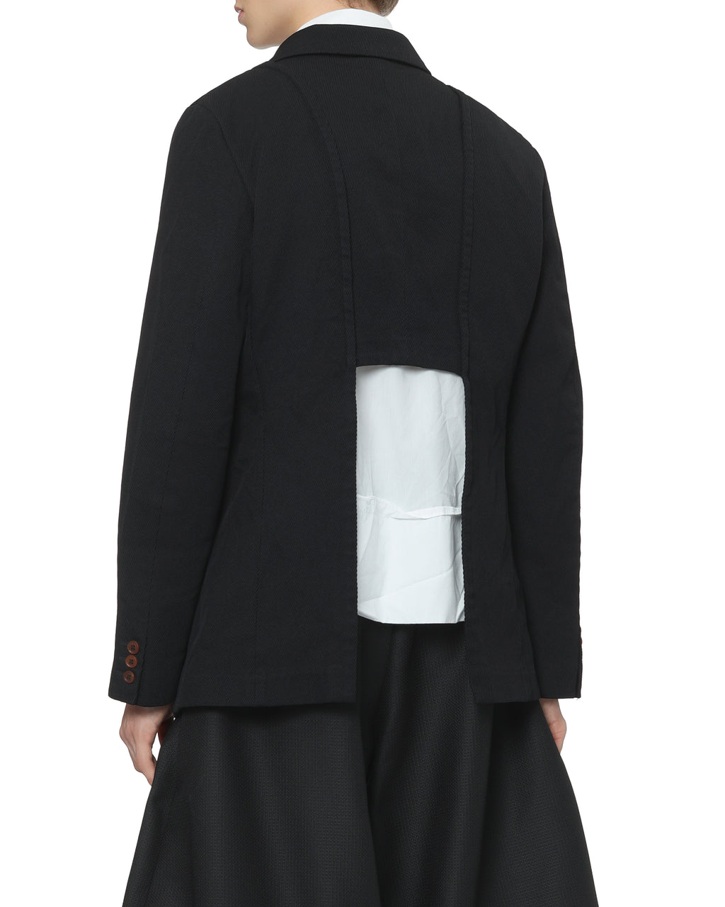 Cut-out blazer