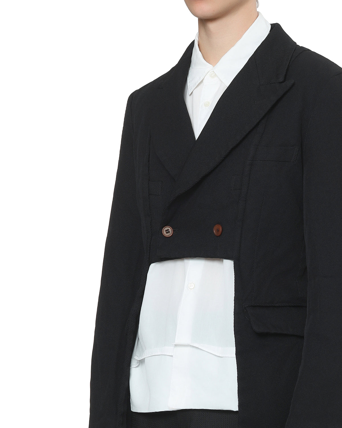 Cut-out blazer