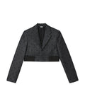 Cropped blazer