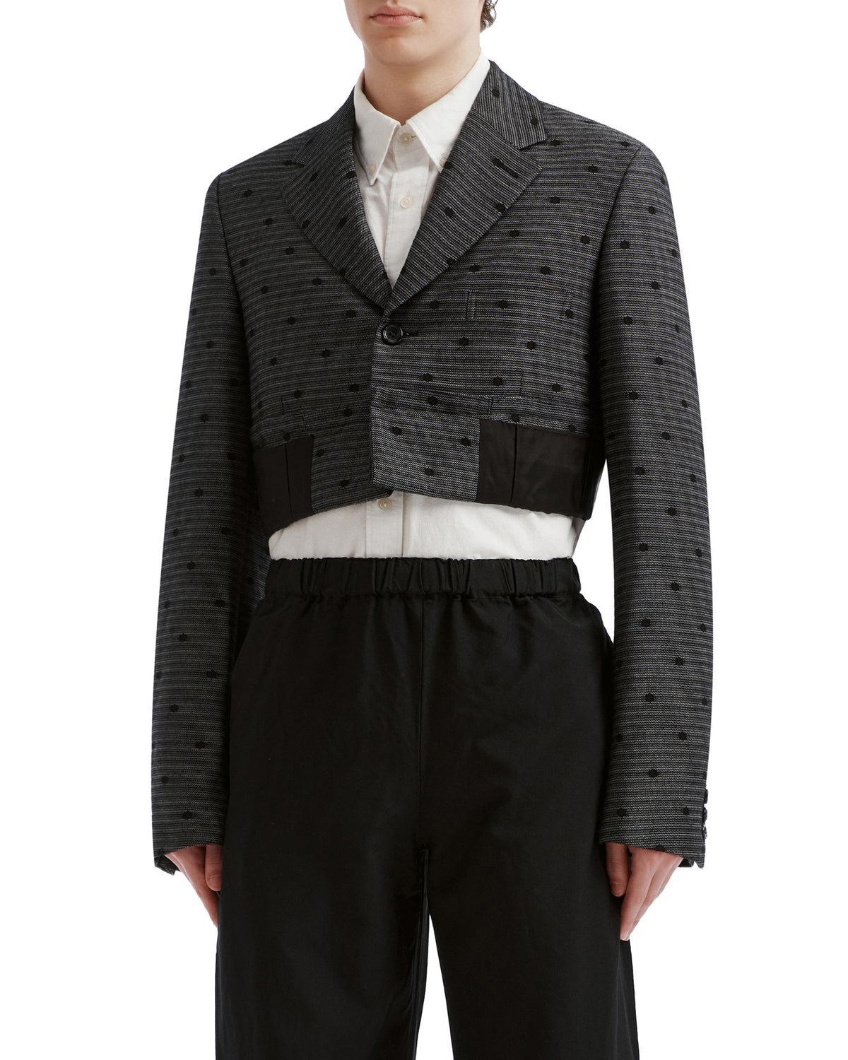 Cropped blazer