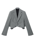 Cropped blazer