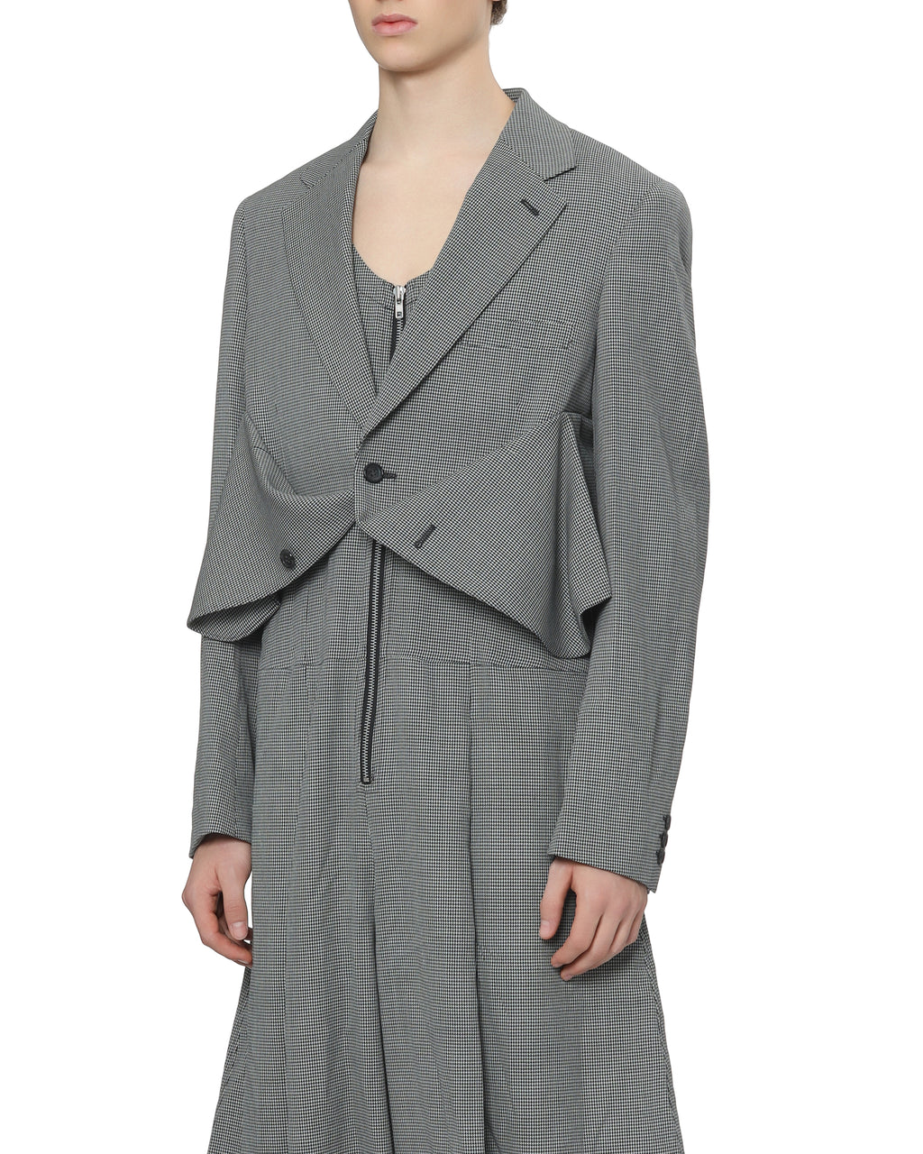 Cropped blazer