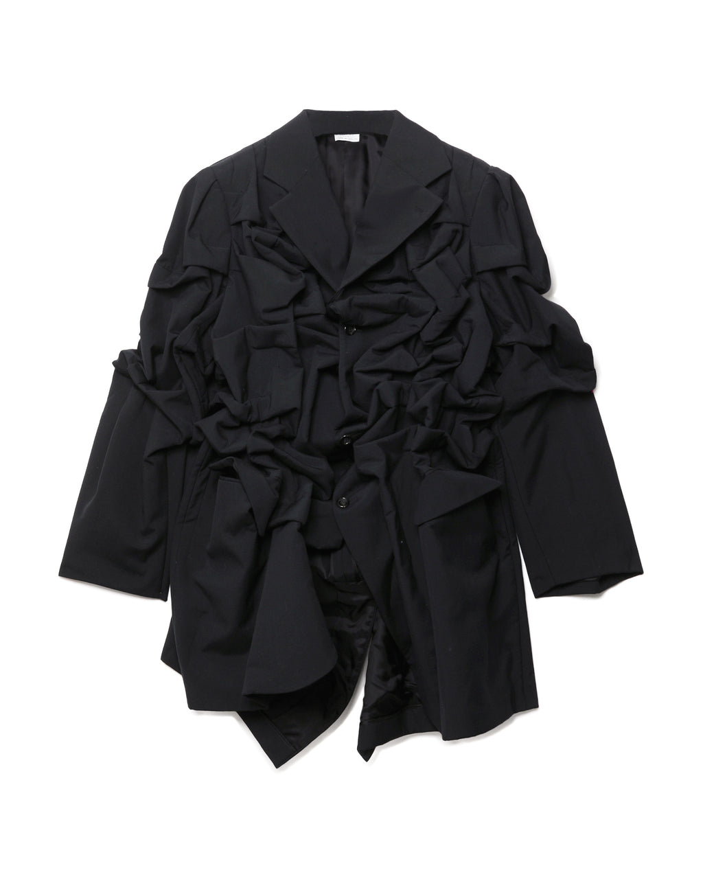 Ruffled blazer