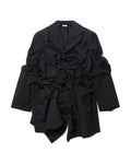 Ruffled blazer